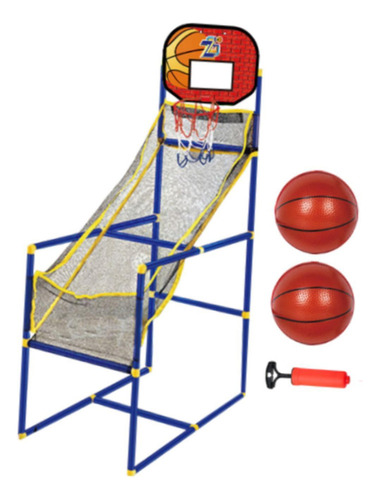 Juego De Baloncesto Arcade For Niños Con 2 Pelotas
