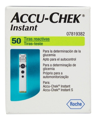 Tirillas Accu Check Instant X 50undMarca La Roche 