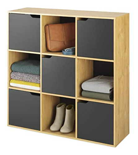 Organizador Cubo Con Puertas De 9 Secciones Whitmor