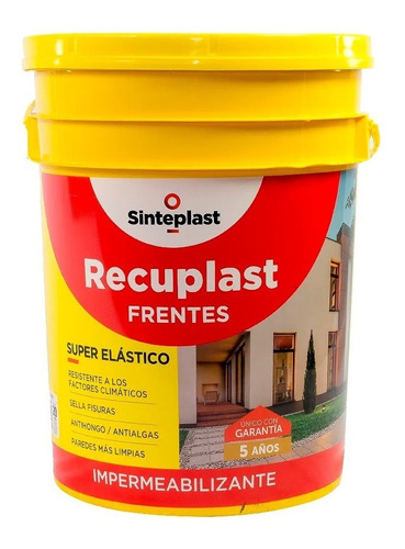 Recuplast Frentes Impermeabilizante Blanco X 20 Litros