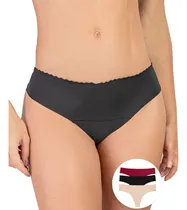 Comprar Brasilera Sin Costuras Tiro Medio - Pack X3 10008386