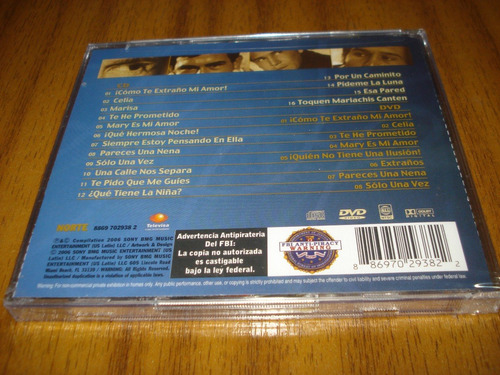Imagen 2 de 2 de Cd+dvd Leo Dan / La Historia (nuevo Y Sellado)