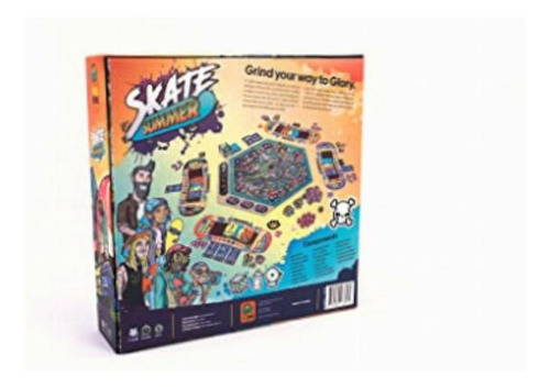 Pandasaurus Games Skate Summer Juego De Mesa, Partir De 14
