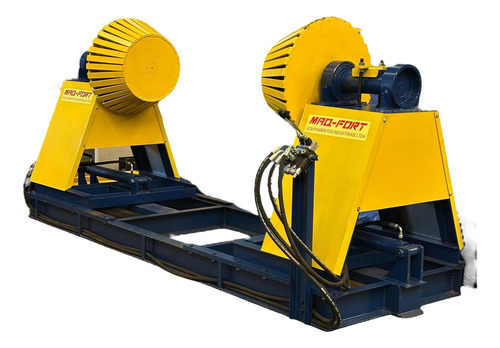 Desbobinador Duplo Para Bobinas De Aço Cap 12 Ton
