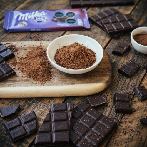 Imagen 3 de 4 de Chocolate Milka® Amargo 45% Cacao Barra 100 G