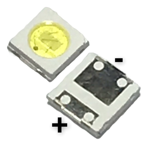 Imagen 2 de 3 de 50 Unidades Led Smd 3535 6v 2w Anodo Fino Backlight Tv Uni