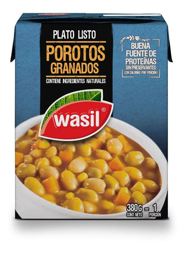 Porotos Granados Wasil Tetra 380 G