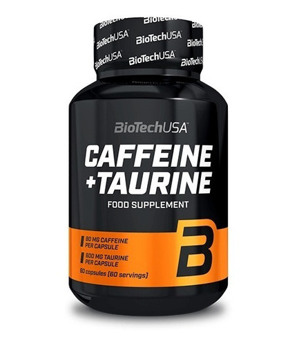 Pre Entreno Caffeine + Taurine Biotech Usa (60 Serv)