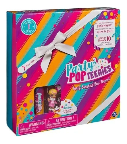 Party Pop Teenies Party Surprise Box + Ava Y Sorpresas