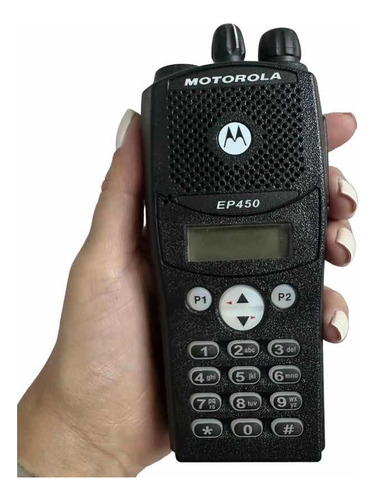 Radio Motorola Ep450 Con Pantalla Lcd Uhf