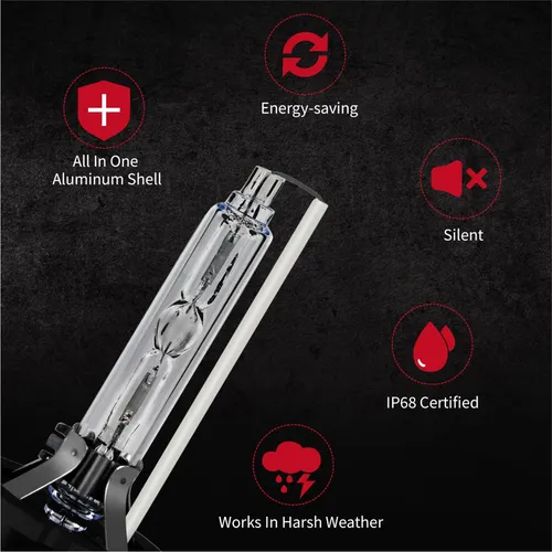 Kit De Faros Delanteros Led De Xenón Hid D3s 6000k