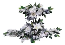 Comprar Conjunto Arranjo Floral Festa Arco Flores Artificiais