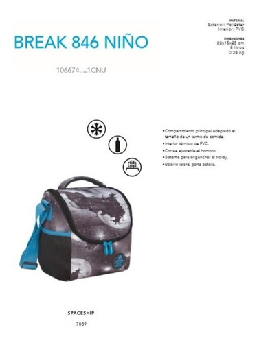 Lonchera Samsonite Xtrem Break 846