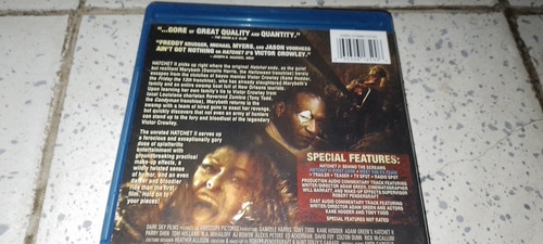 Película Hatchet 2 Untated Director Cut Bluray Adam Green