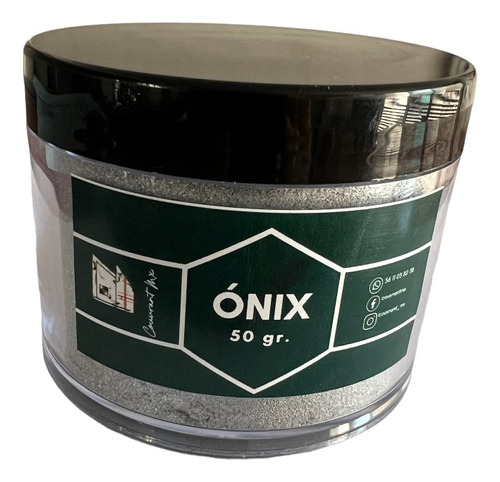 Pigmento Perlado Onix Para Resina Epoxica Couvrantmx 50g