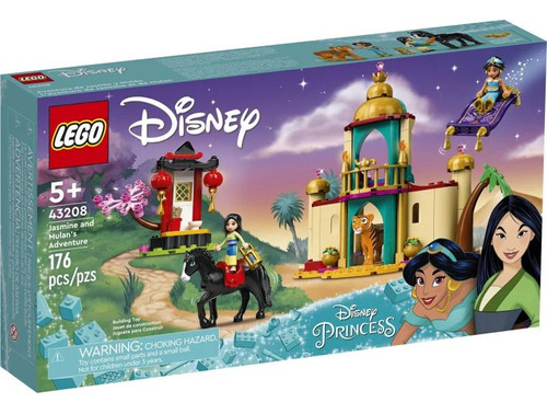 Lego Disney - Jasmine And Mulan's Adventure - Codigo 43208 - Cantidad De Piezas 176