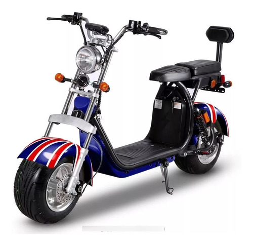 Imagen 6 de 15 de Moto Scooter Eléctrico Citycoco 2000w 20ah Autonomía 50km