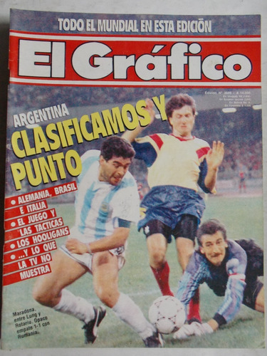 El Gráfico, N° 3689  Revista Fútbol Argentino, Cb