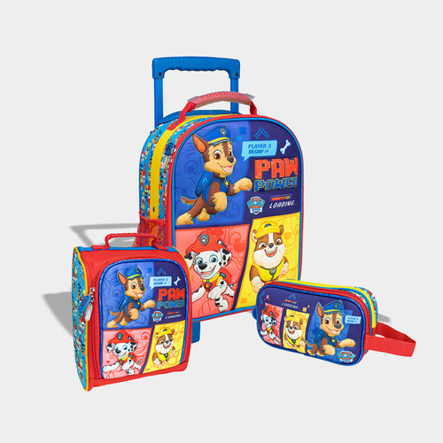 Set 3p Maleta Scool 803344  Paw Patrol