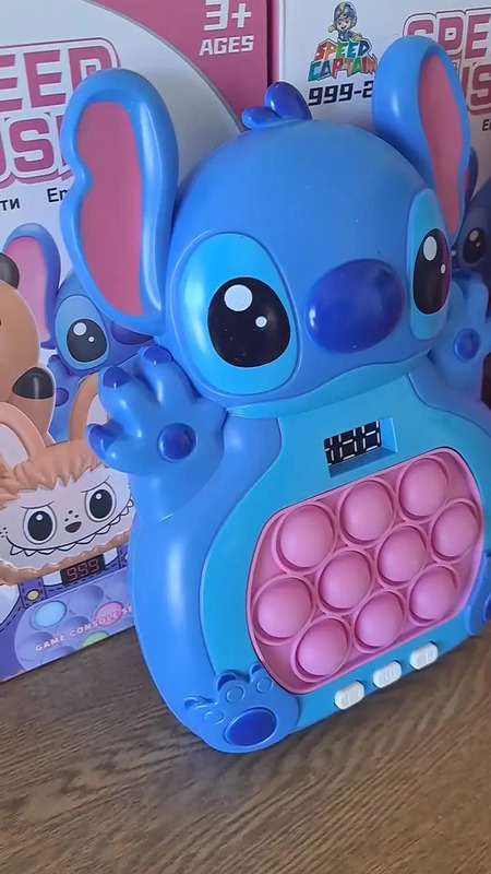 Nuevo Stitch Smile juego de empuje rápido Pop Up Fidget Bubble electrónico Pop it Pro juego ligero juguete antitrés regalo para niños adultos - AliExprs 26 Nuevo Stitch Smile juego de empuje rápido Pop Up Fidget Bubble electrónico Pop it Pro juego ligero juguete antitrés regalo para niños adultos - AliExprs 26