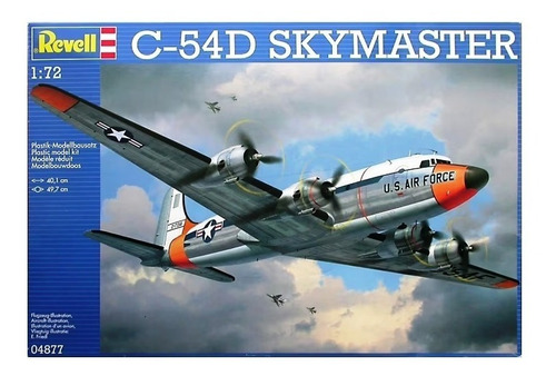 Maqueta Revell - Avión C-54d Skymaster - 1:72