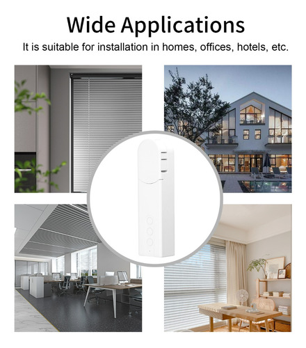 Motor Elétrico De Cortina Tuya Zigbee Intelligent Pull Bead