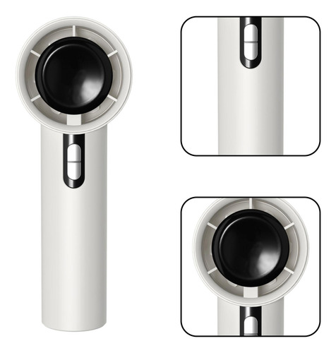 Ventilador De Mano Carga Usb Pantalla Digital Ligero Con