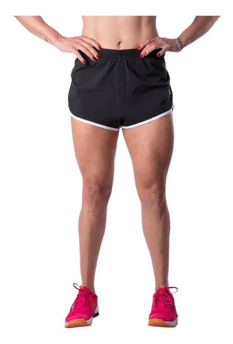 Fila Short Mujer - Double Air Ngro Bl