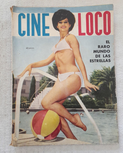 Revista Antigua Cine Loco - Raro Mundo De Las Estrellas