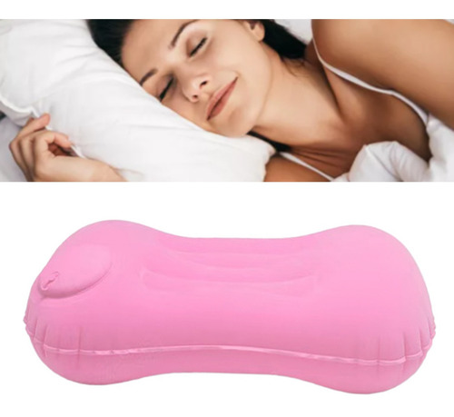 Almohadas De Camping, Almohada Inflable, De Viaje, Tela Floc