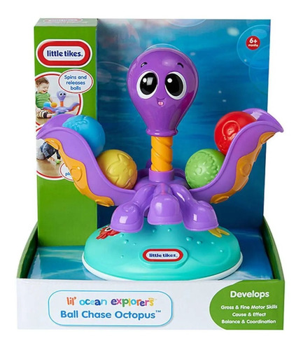 Pulpo Lanza Pelotitas Little Tikes