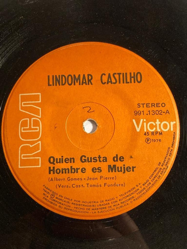 Vinilo Single De Lindomar Castilho Camas Separadas(c19-i215 (Usado)