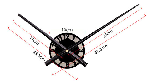Reloj De Pared Moderno, Reloj De Pared De Barrido Silencioso