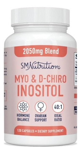 Myo Dchiro Inositol Smnutrition - Unidad a $109900