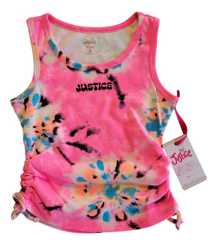 Conjunto Para Niña Justice Rosa De 2 Piezas Short