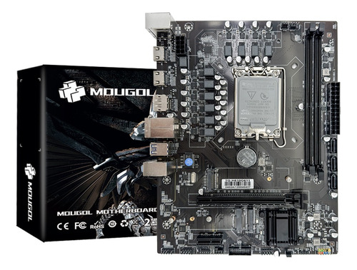 Placa Madre Intel Mougol H610 Lga1151 M.2 Nvme Para Videojue