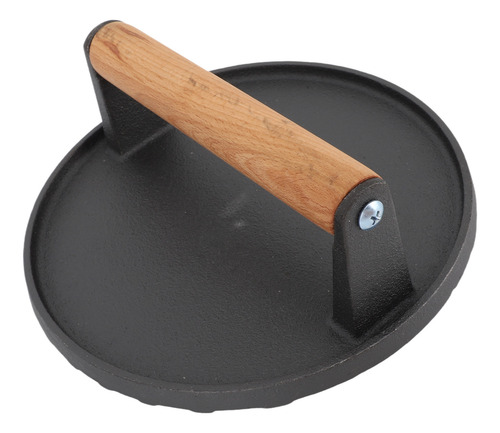 Madera Prensada De Tocino De Hierro Fundido Steak Weight