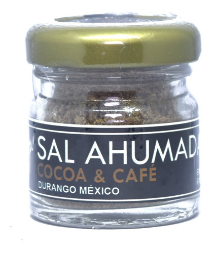 Sal De Mar Ahumada En Agave Cacao Y Café 30gr