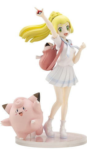 Figura Pokémon Center Lillie Y  Clefairy Pippi 19cm