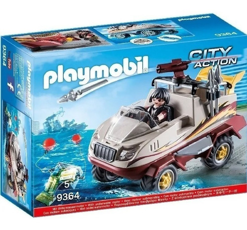 Playmobil 9364 Camioneta Anfibia City Action