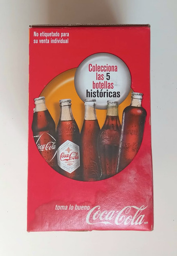 Lote Colección Coca Cola 80 Años, Coca Cola Mini Y Botón. (Usado)