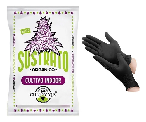 Sustrato Cultivate Indoor 80lts Incluye Guantes De Regalo