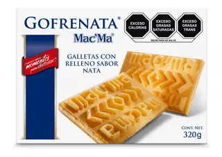 Galleta Mac'ma Gofrenata Finas 320g