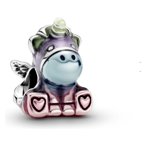 Charm Original Pandora Bruno Unicornio Arcoiris ¡hot Sale!