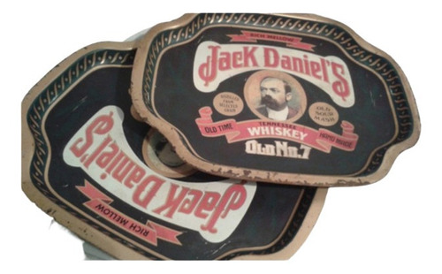 Bandejas Metal Whisky Jack Daniel`s Mede In Engalnd
