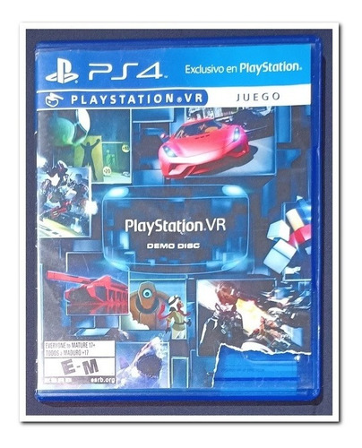 Playstation Vr Demo Disc, Juego Ps4