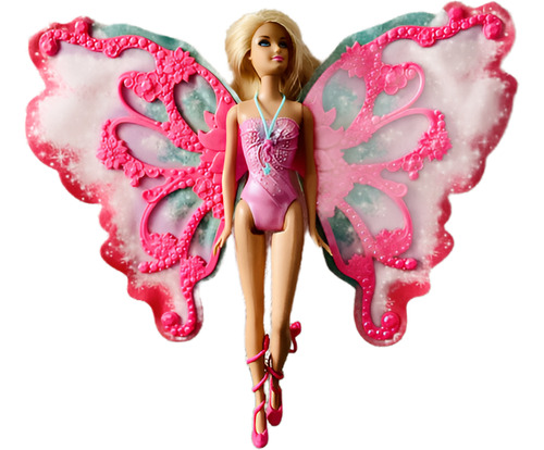 Muñeca Barbie Mariposa. 2011 (Usado)