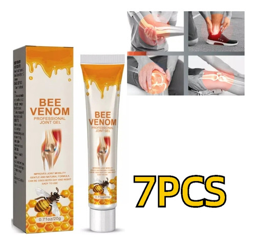 Crema De Masaje Articular Relajante Con Veneno De Abeja, 7 U