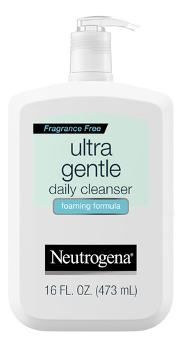 Neutrogena Limpiador Facial Diario Ultra Suave Para Piel Se.