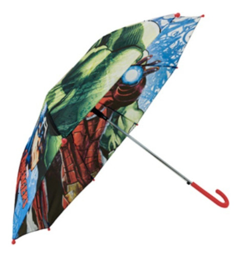 Guarda Chuva Infantil Sombrinha Avengers Vingadores Marvel Cor Azul